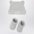 Teddy & Minou Two-piece set in pumice colour