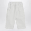 Teddy & Minou Milky white cotton trousers