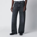 AGOLDE Dark washed black Afton jeans