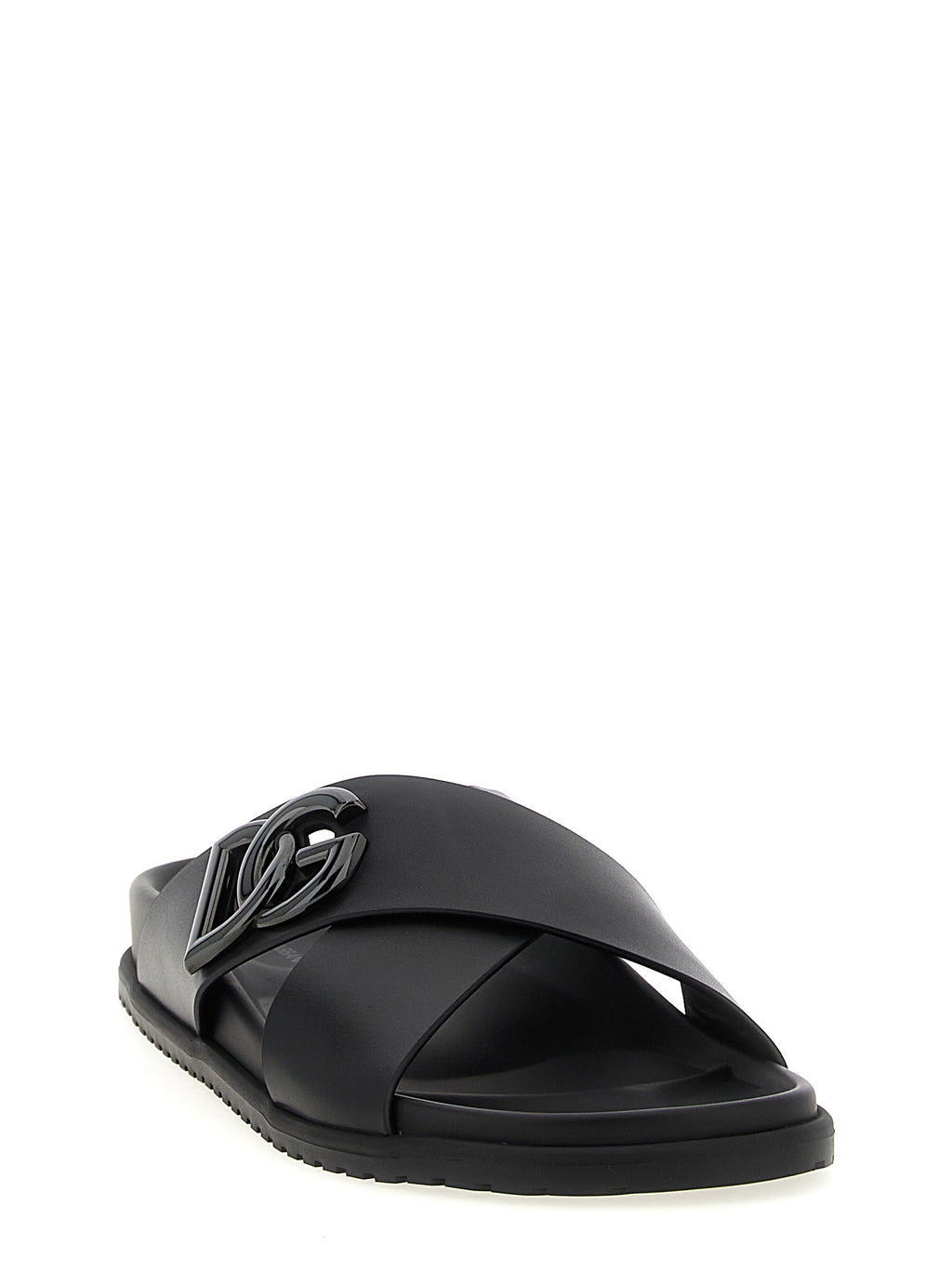 Dolce & Gabbana Leather Slides