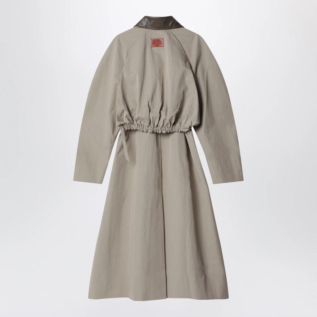 Acne Studios Belted trenchcoat Khaki grey
