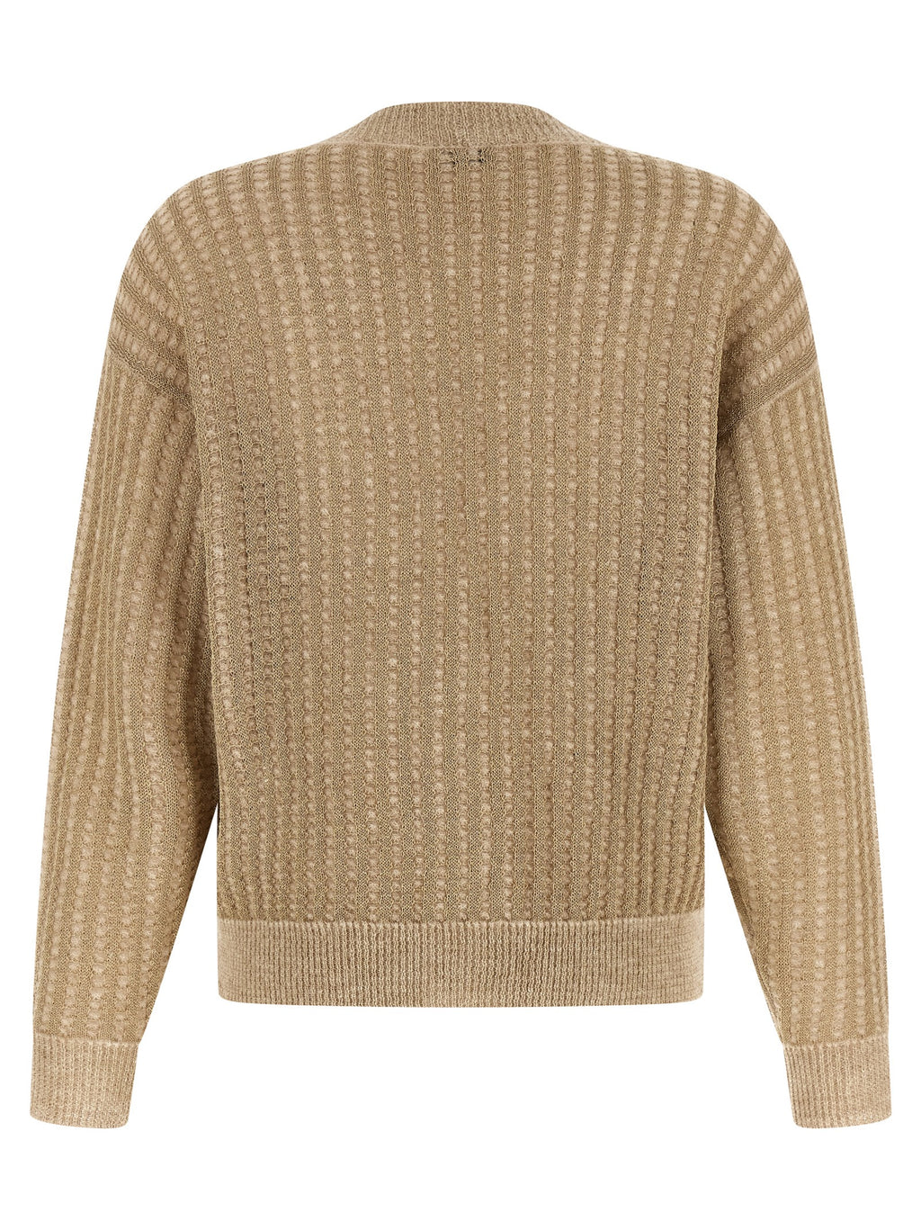 Peserico Waffle Lamé Cardigan