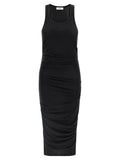 Elisabetta Franchi Logo Embroidery Dress