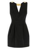 Elisabetta Franchi Metal Plaque Dress