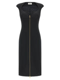 Elisabetta Franchi Heart-shaped Neckline Dress