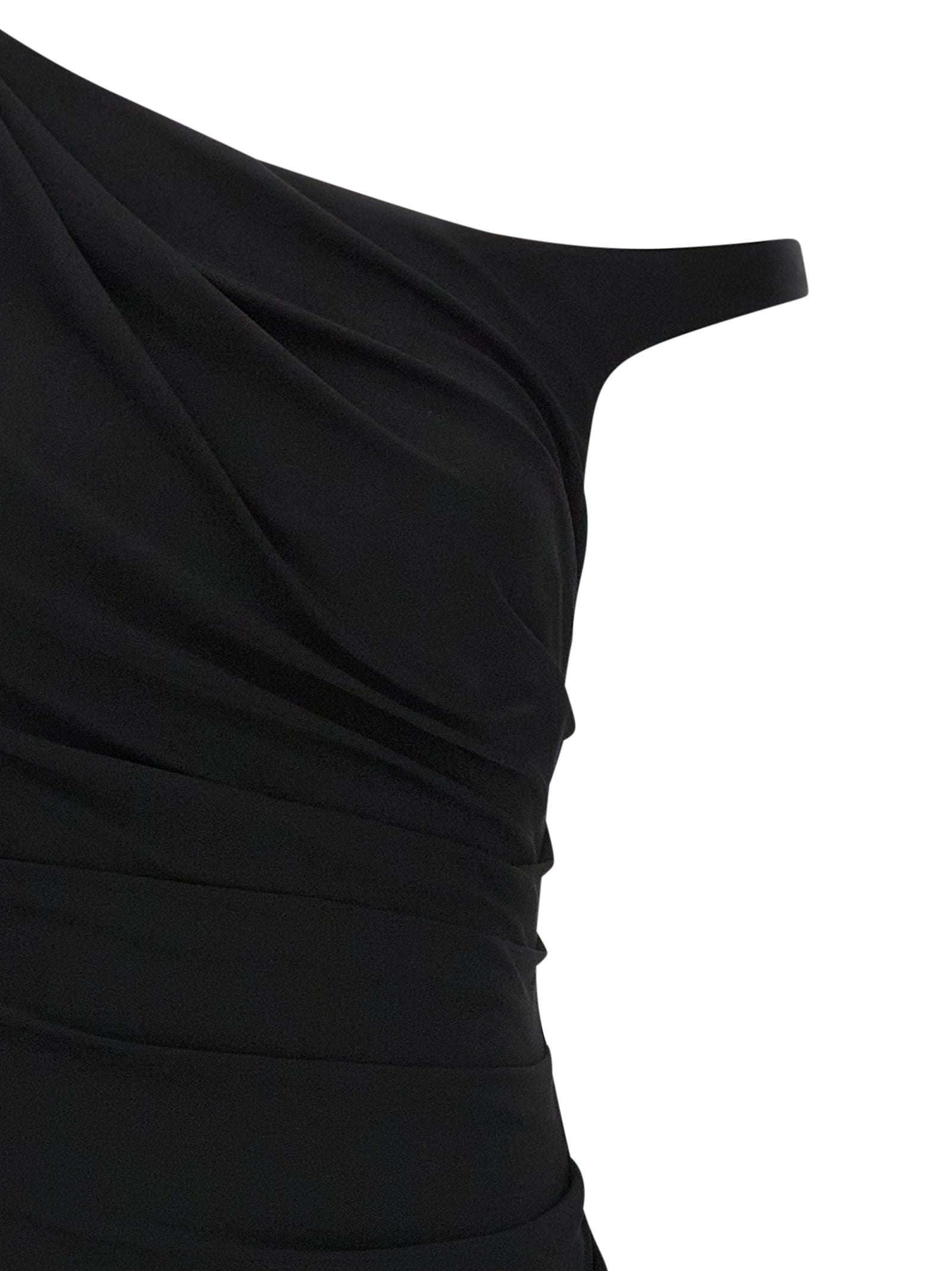 Elisabetta Franchi Jewel Shoulder Dress