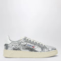 AUTRY Dallas Sparkling Sneakers in grey/white sequins