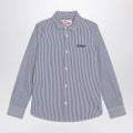 MC2 Saint Barth Striped Agnes shirt with Snoopy print