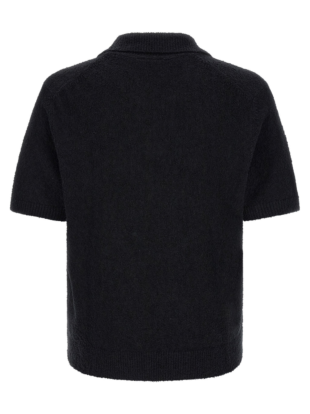 Lacoste Bouclé Knitted Polo Shirt
