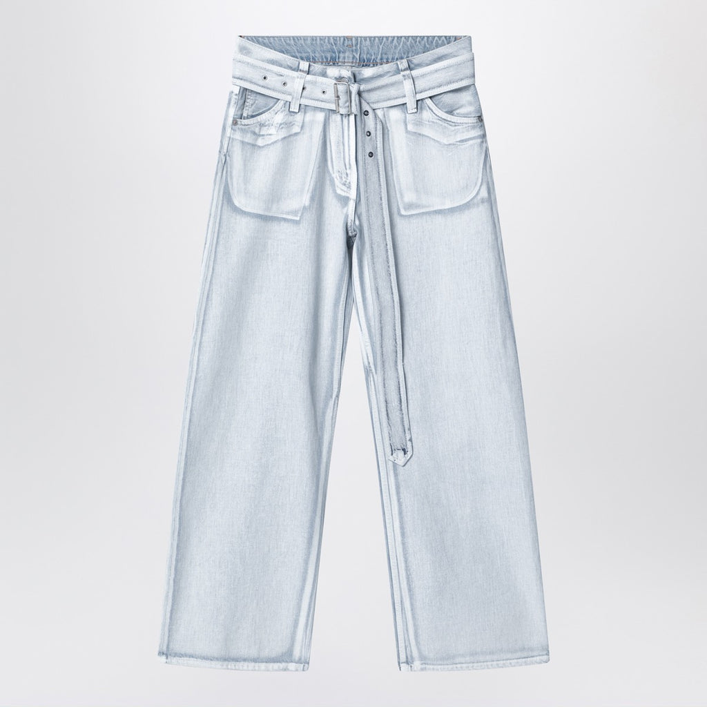 Acne Studios Denim trousers with matching adjustable belt