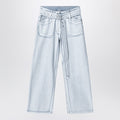 Acne Studios Denim trousers with matching adjustable belt