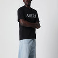 AMIRI Black T-shirt with logo print