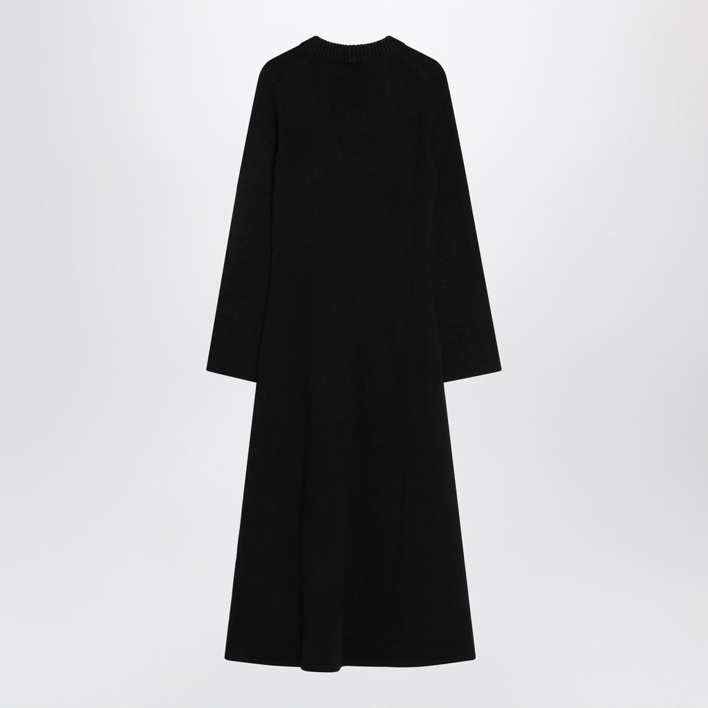LouLou De Saison Long black Ari knit dress