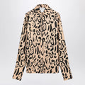 Sportmax Silk animal print shirt