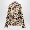 Sportmax Silk animal print shirt