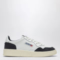 AUTRY Medalist Low Sneakers in white leather and blue suede