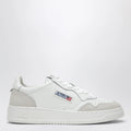 AUTRY Medalist Low sneakers in white leather and suede