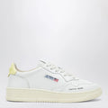 AUTRY Medalist Low Sneakers in white/yellow “Floating Dreams”