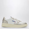 AUTRY Medalist Low white/platinum leather Sneakers