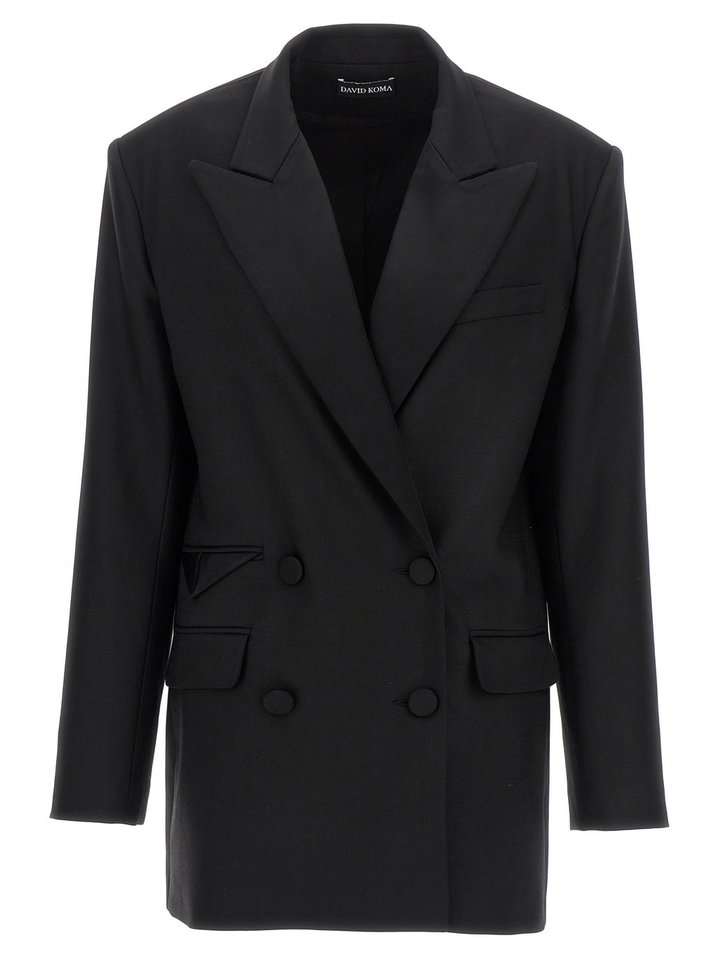 David Koma Tailored Tuxedo Blazer