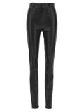 David Koma Napa Leather Leggings