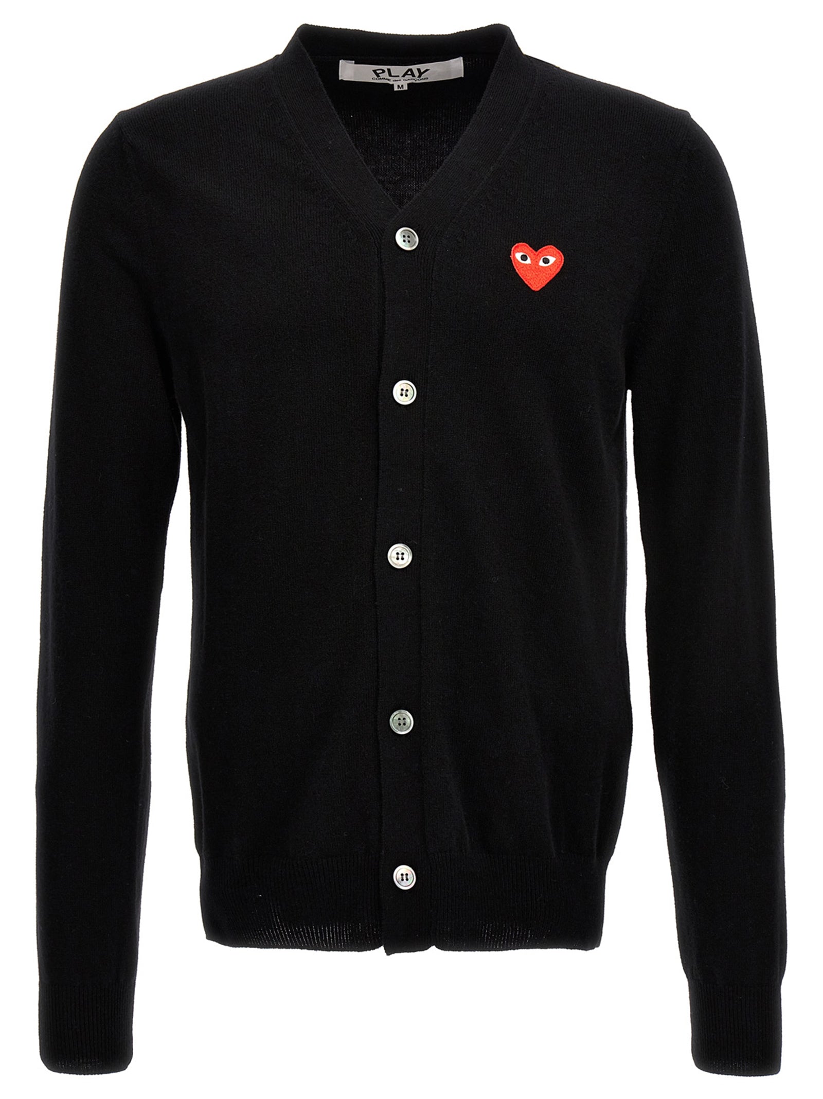 Comme Des GarÇons Play Heart Cardigan
