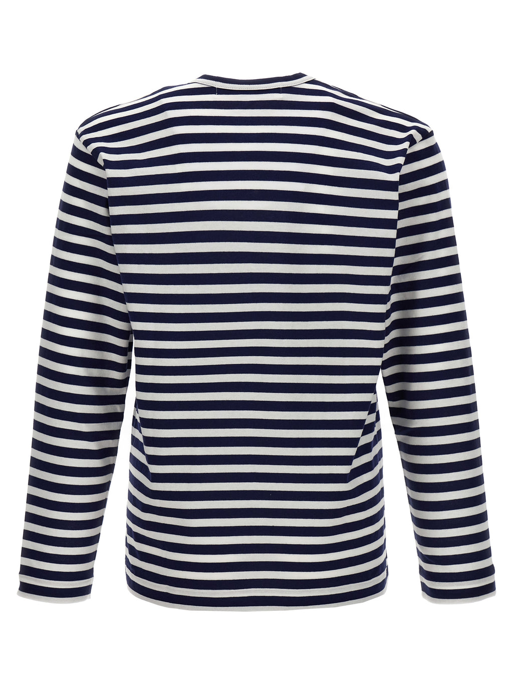 Comme Des Garçons Play Logo Patch Stripes T-shirt