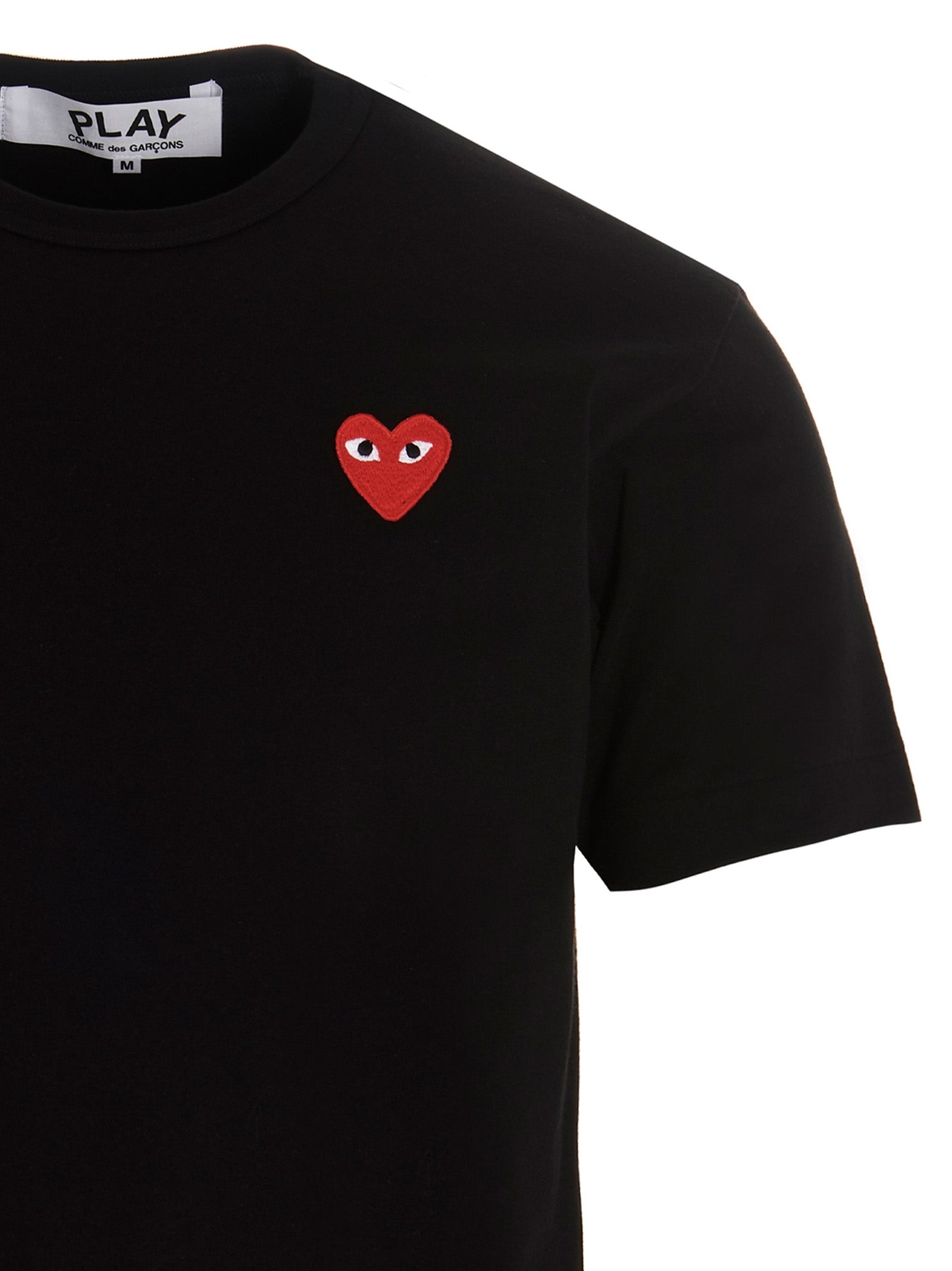 Comme Des GarÇons Play Logo Patch T-shirt