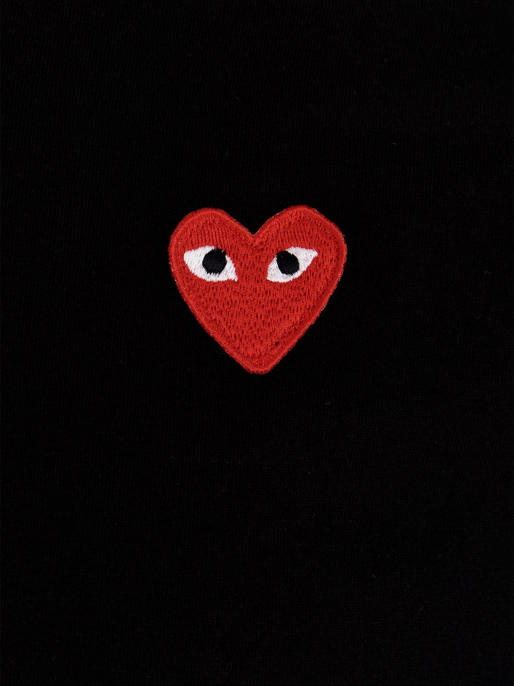 Comme Des GarÇons Play Logo Patch T-shirt