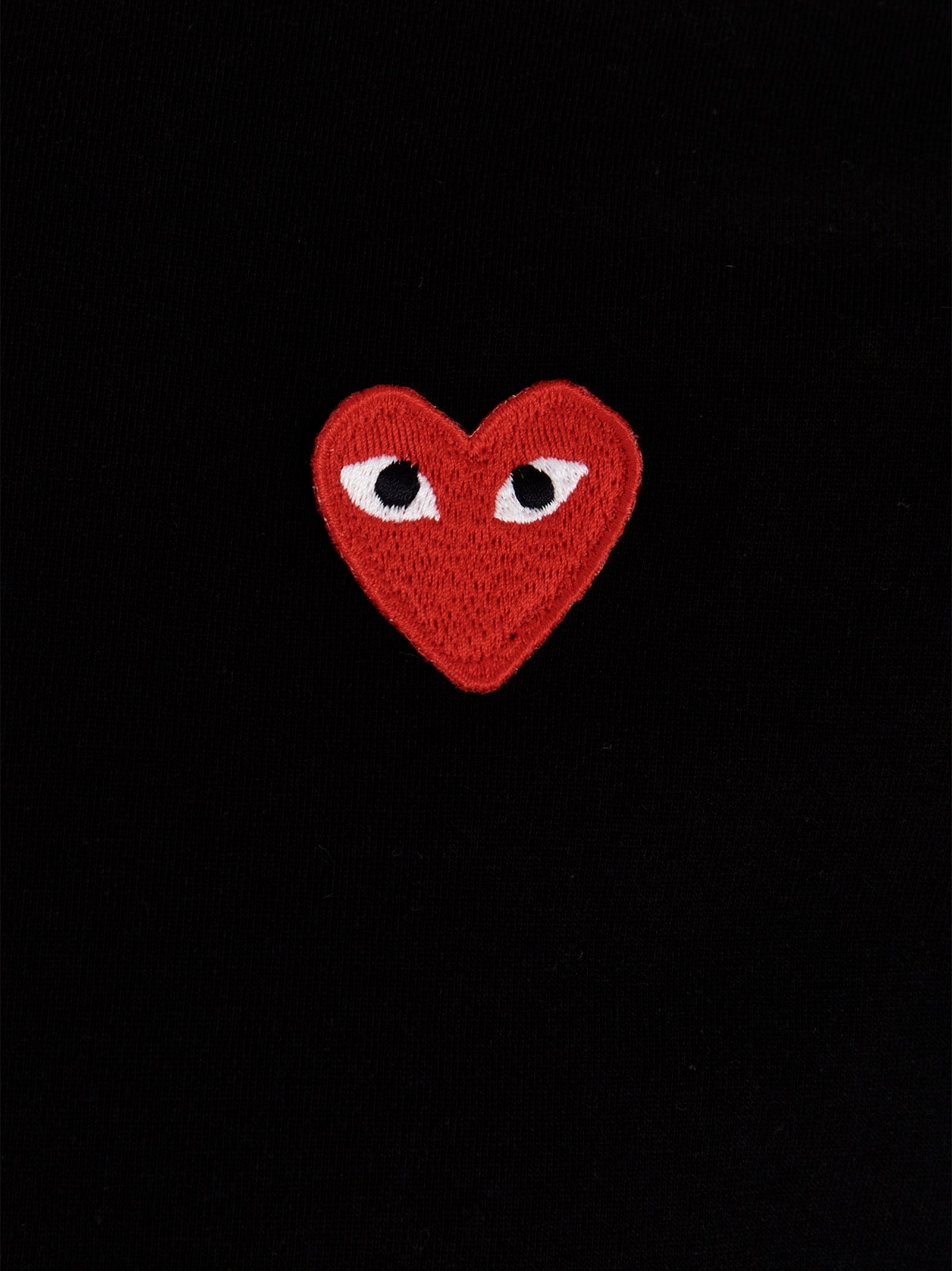 Comme Des GarÇons Play Logo Patch T-shirt