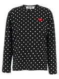Comme Des Garçons Play Red Emblem T-shirt