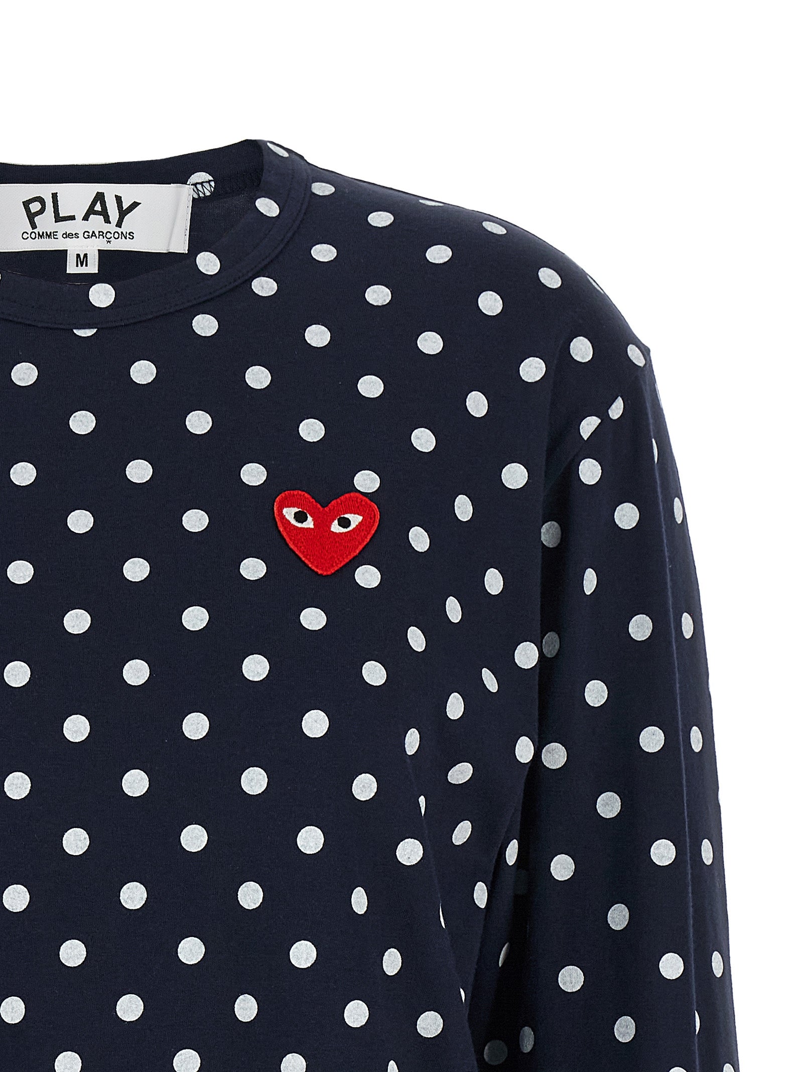 Comme Des Garçons Play Red Emblem T-shirt