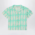 Bobo Choses Lucky Fish green water shirt