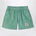 Bobo Choses green cotton shorts