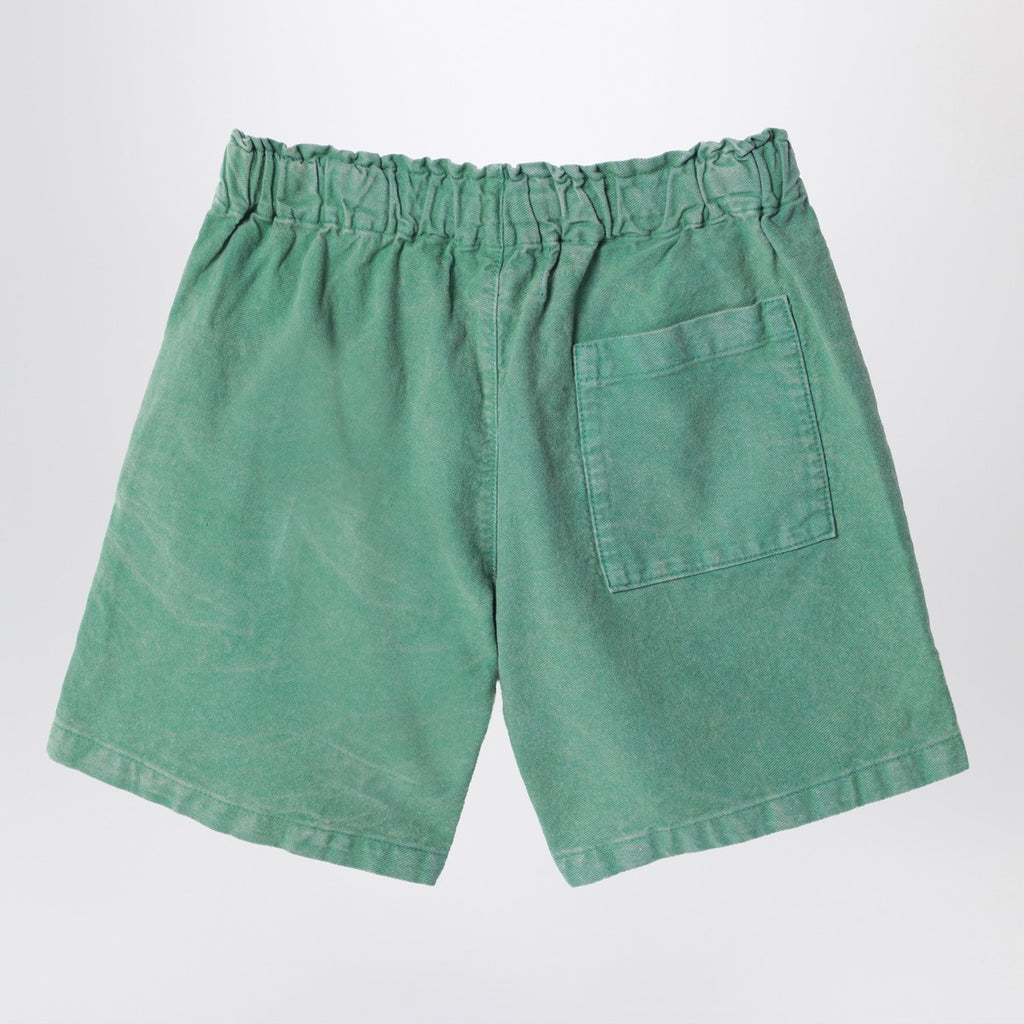 Bobo Choses green cotton shorts