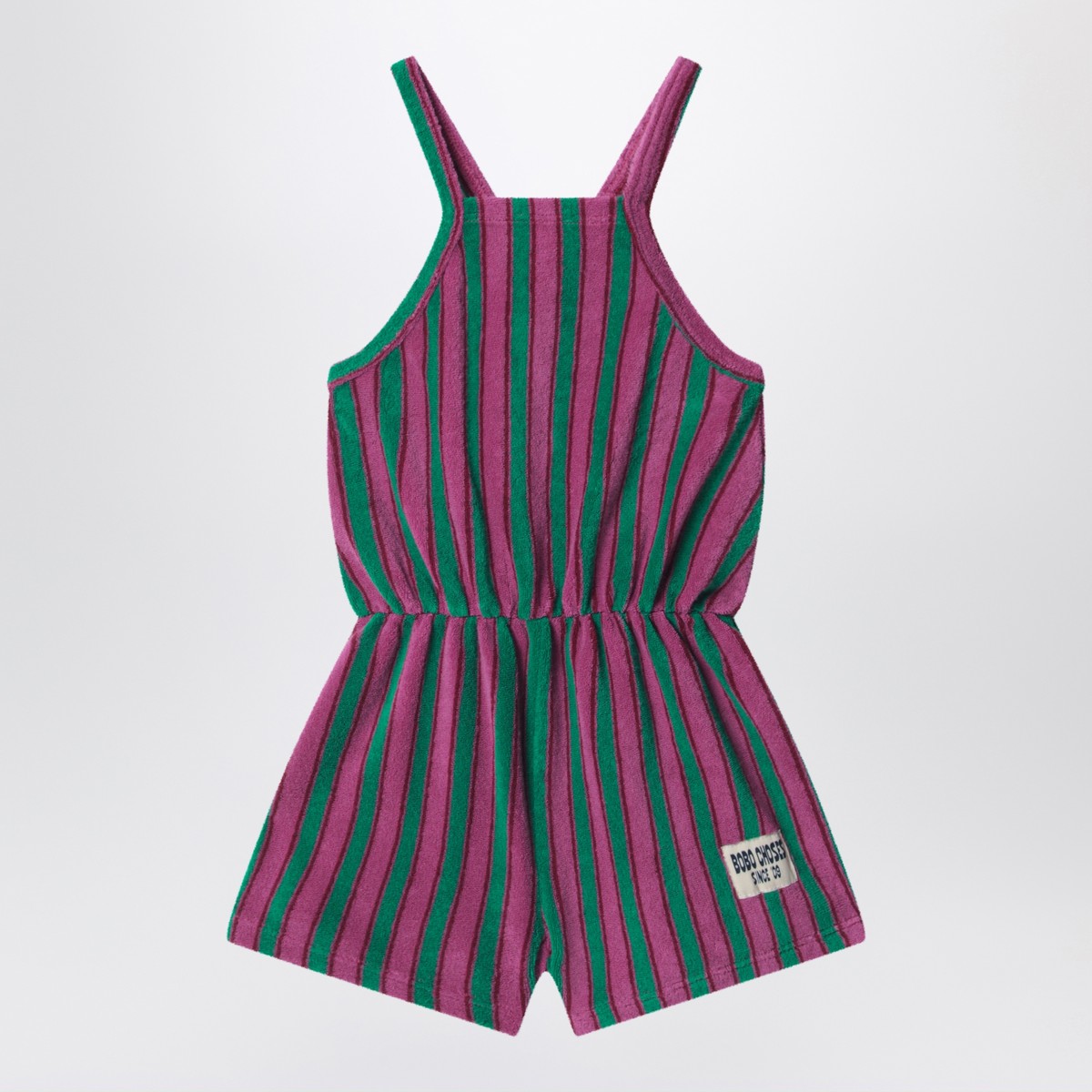 Bobo Choses striped terry jumpsuit