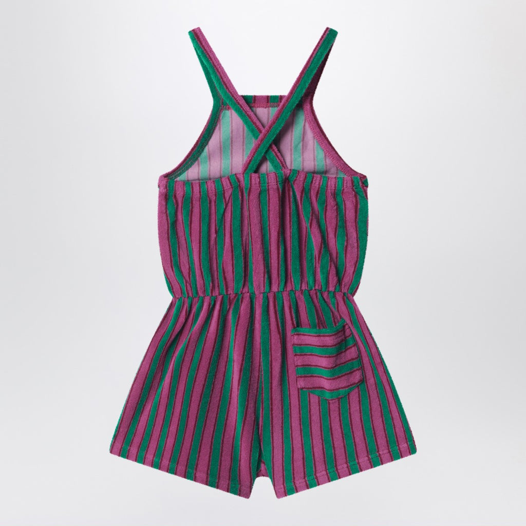 Bobo Choses striped terry jumpsuit