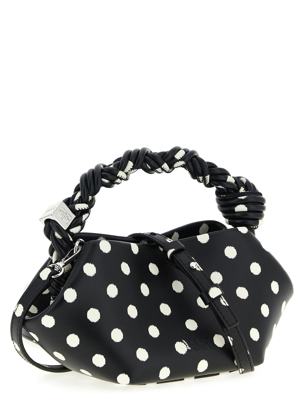 Ganni Polka-dot Bou Mini Handbag