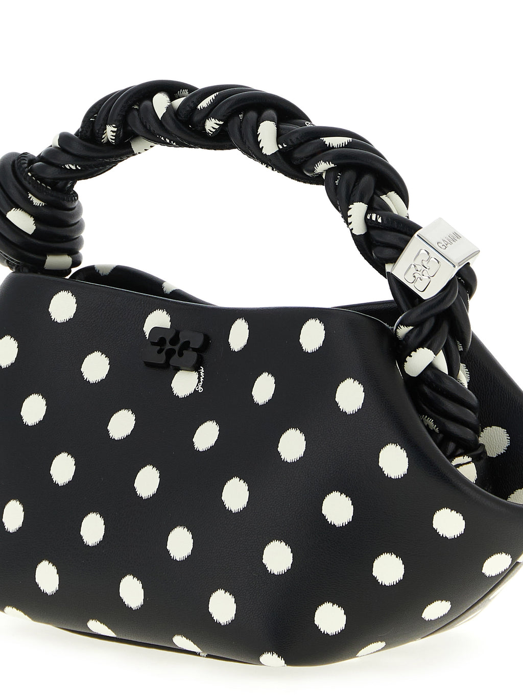Ganni Polka-dot Bou Mini Handbag