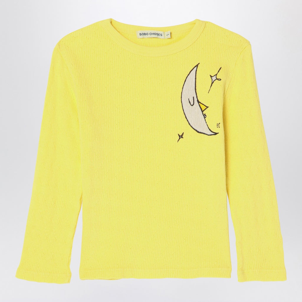 Bobo Choses Beneath The Moon yellow T-shirt