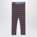 Bobo Choses Ribbed striped cotton leggings
