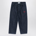 Bobo Choses Navy blue striped jeans