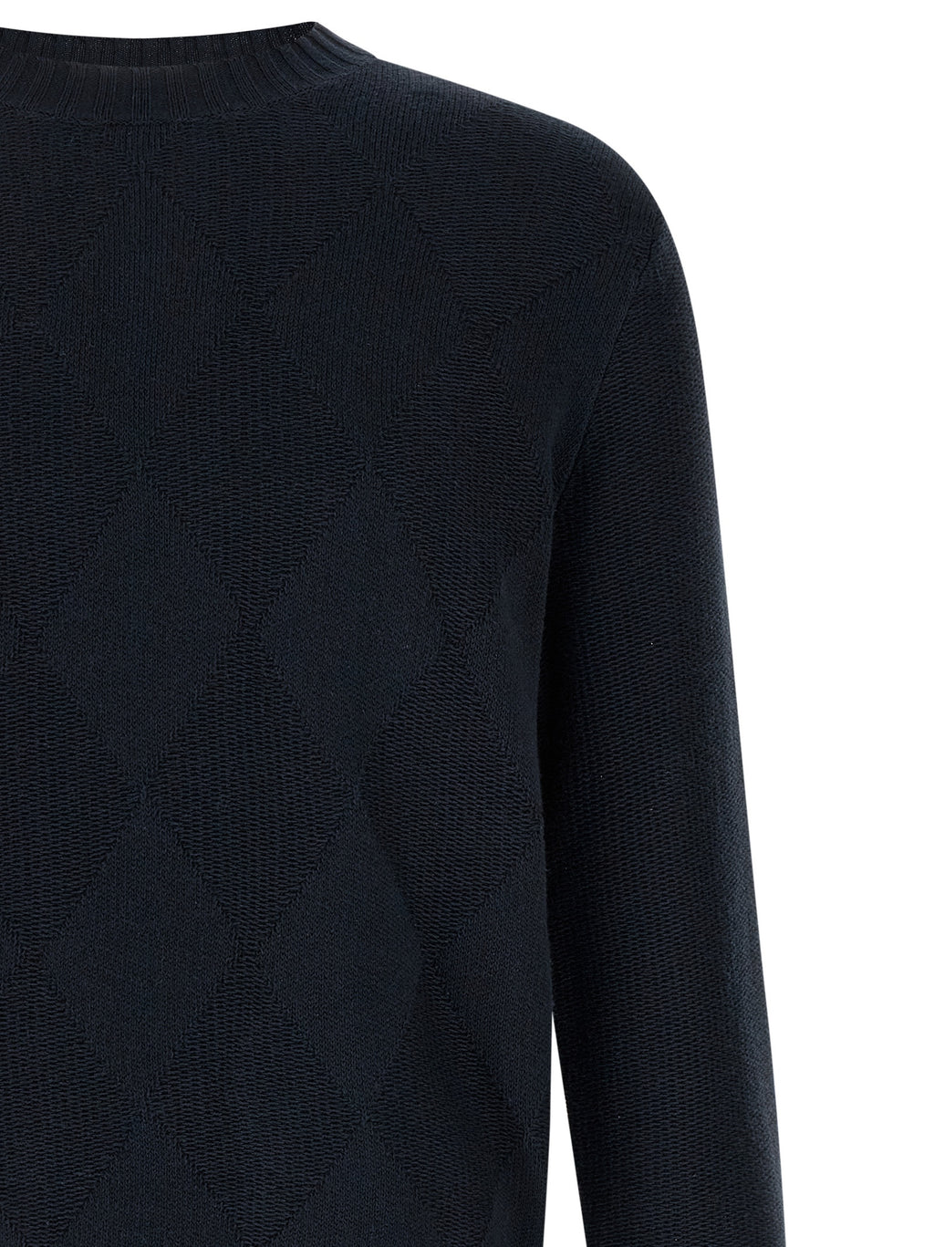 Ballantyne Diamond Intarsia Sweater