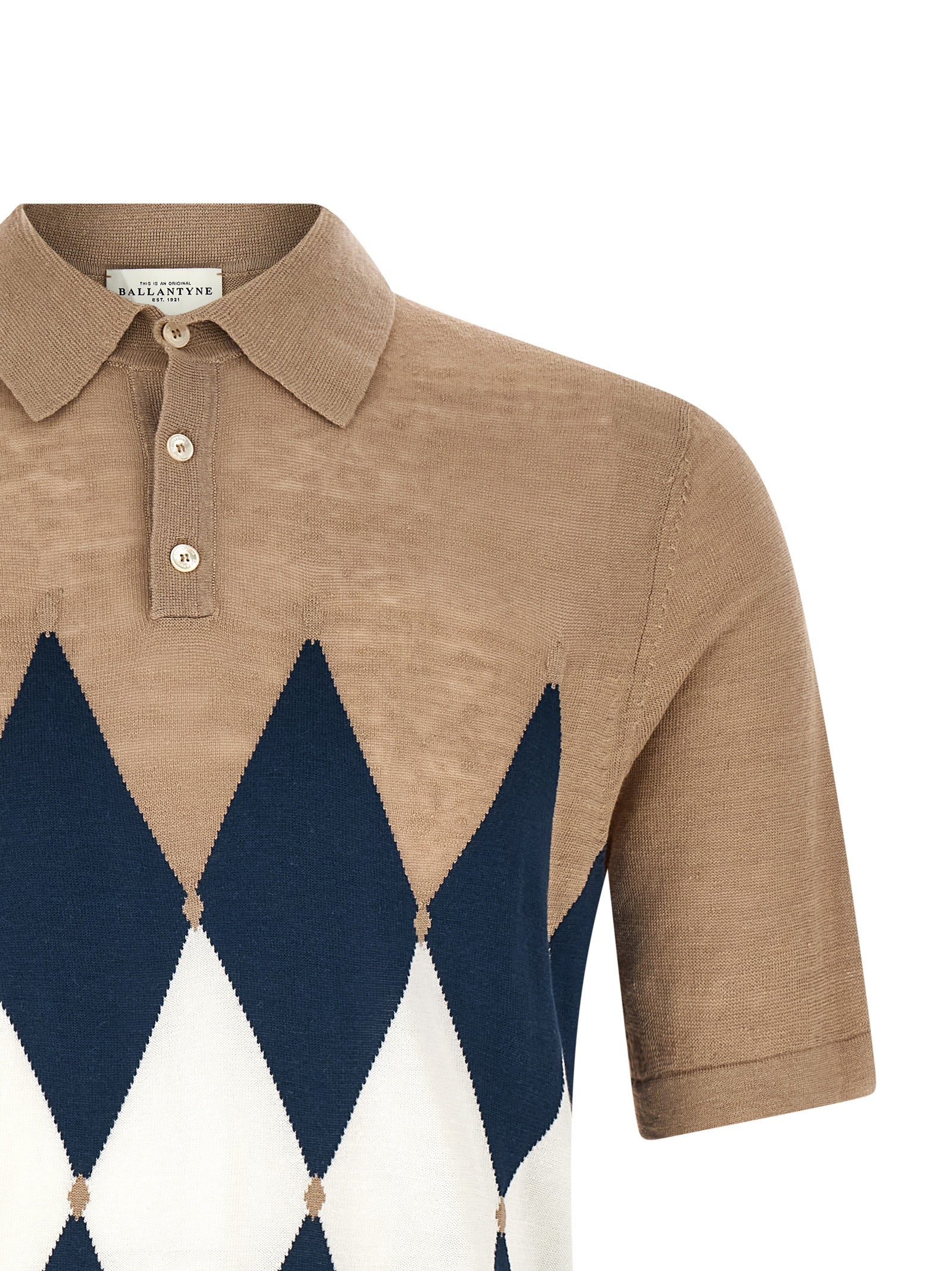 Ballantyne Polo Argyle