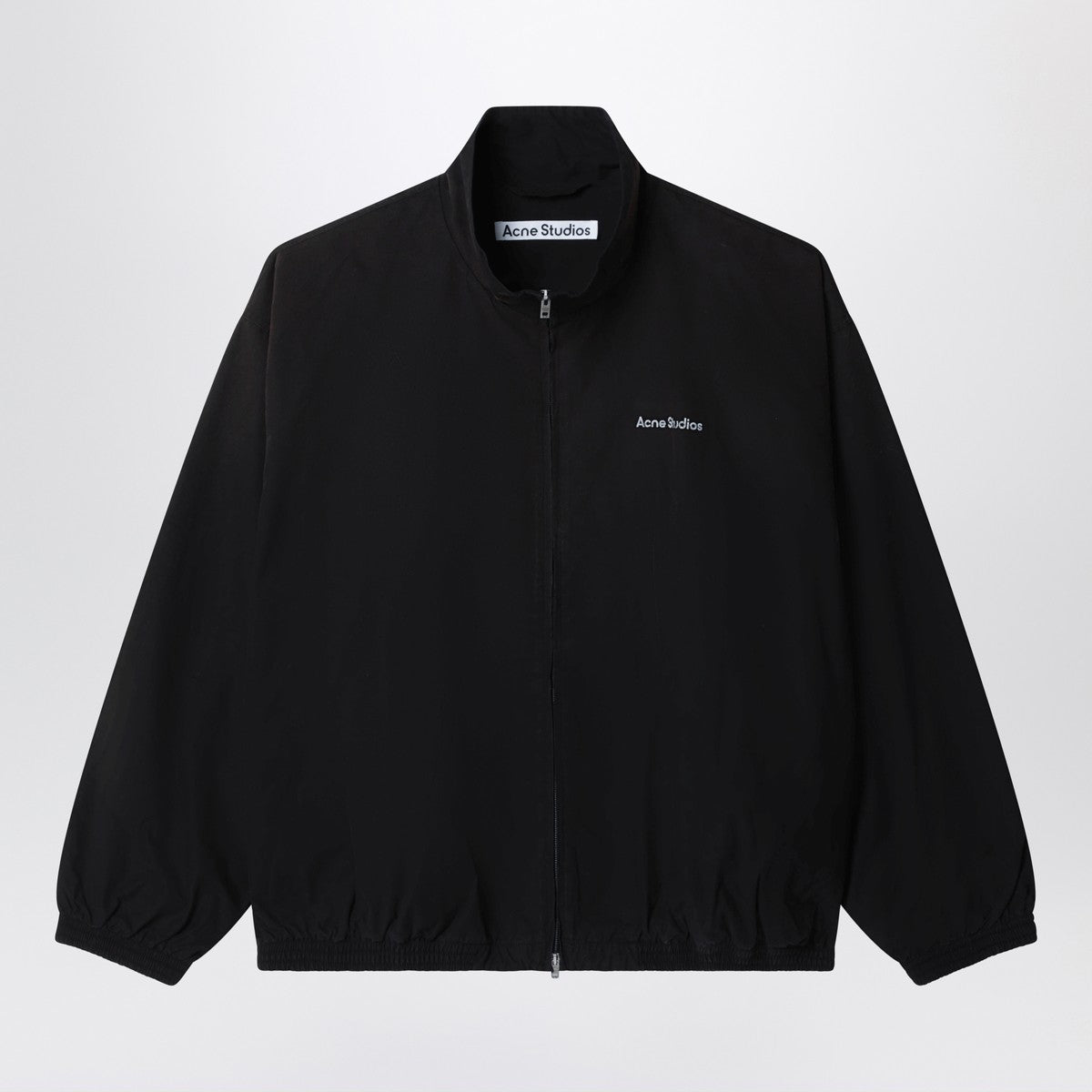 Acne Studios Logo zipper jacket black