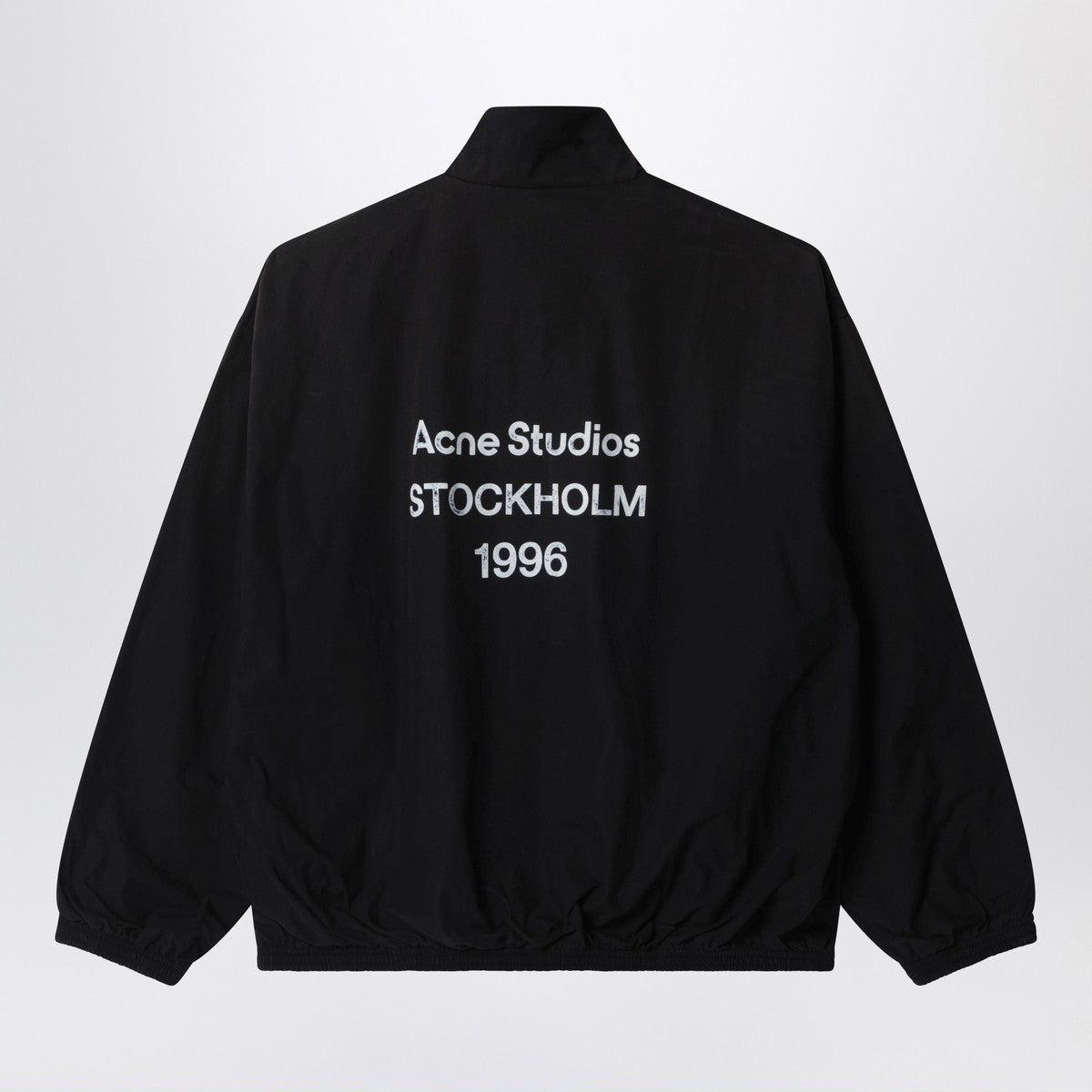 Acne Studios Logo zipper jacket black