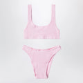 MC2 Saint Barth Baker bikini in pink crinkle fabric