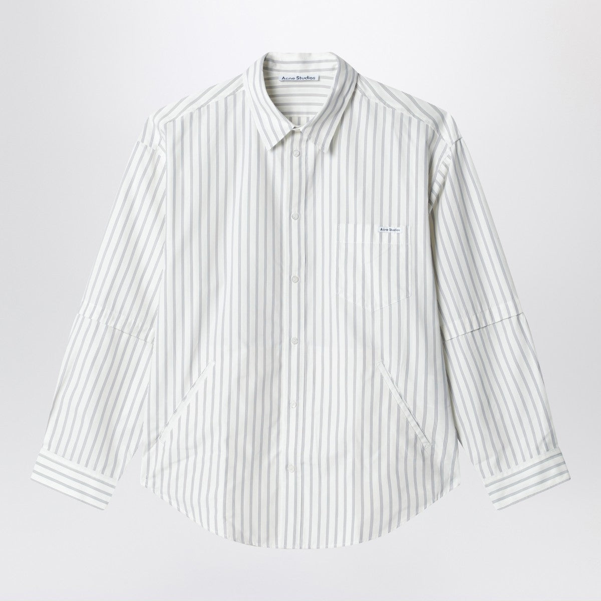 Acne Studios Double sleeve button-up shirt off white