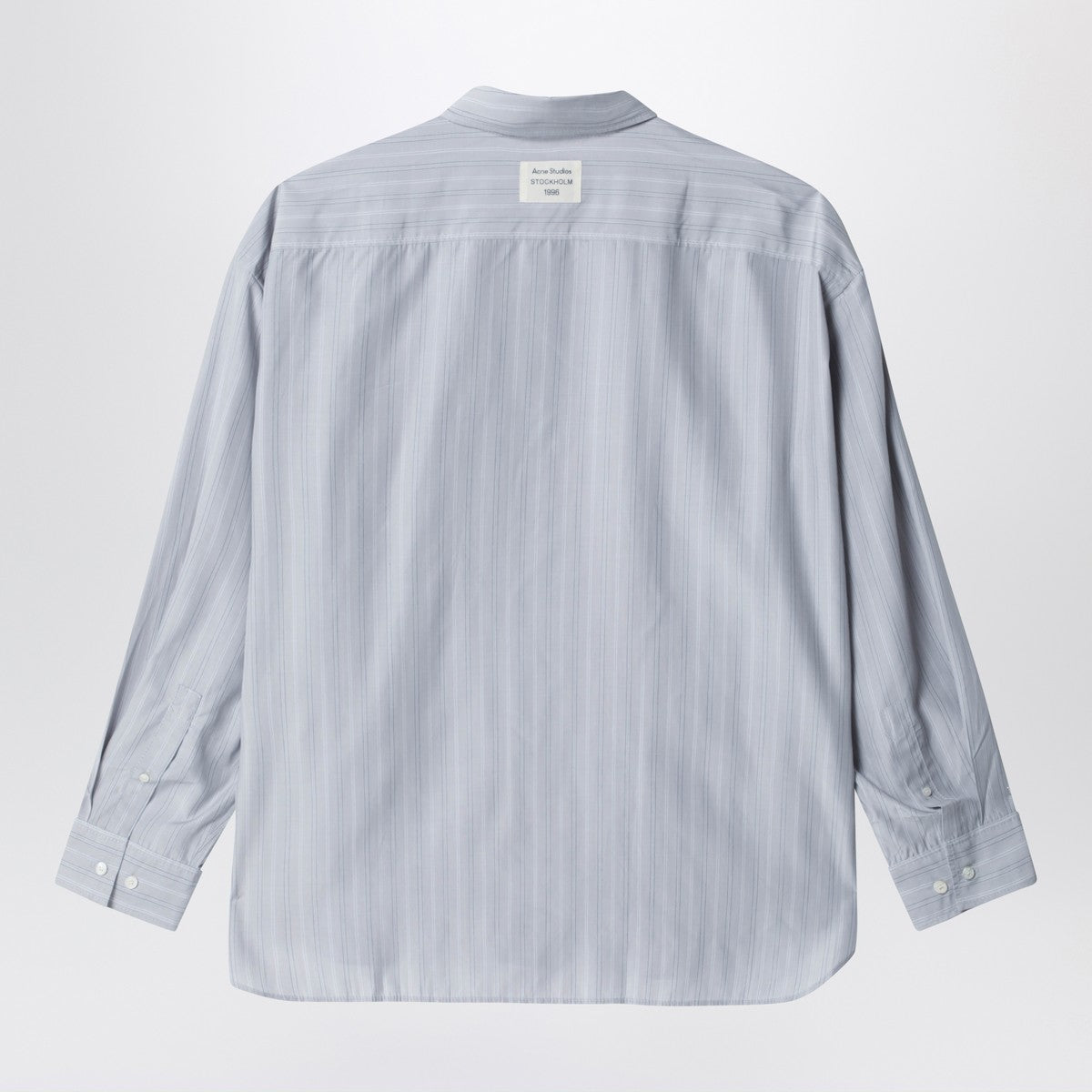 Acne Studios Striped button-up grey