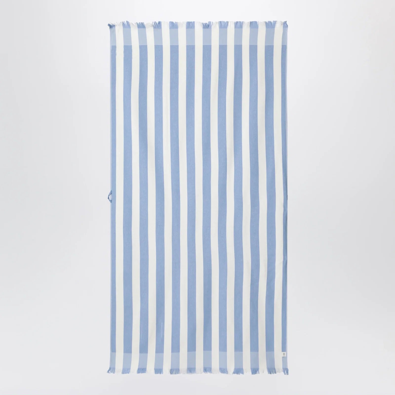 Tekla Light blue/white striped beach towel